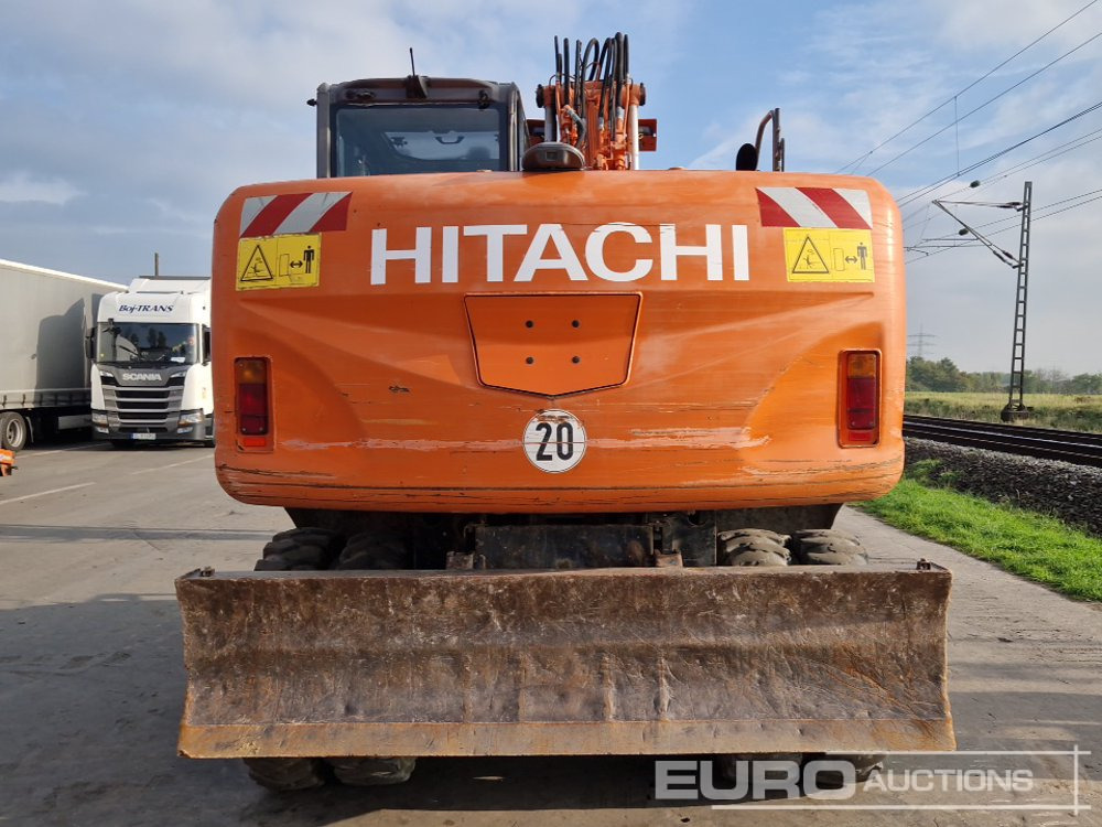 Hitachi ZX140W-3 - Grävmaskin på däck: bild 4 Hitachi ZX140W-3 - Grävmaskin på däck: bild 4