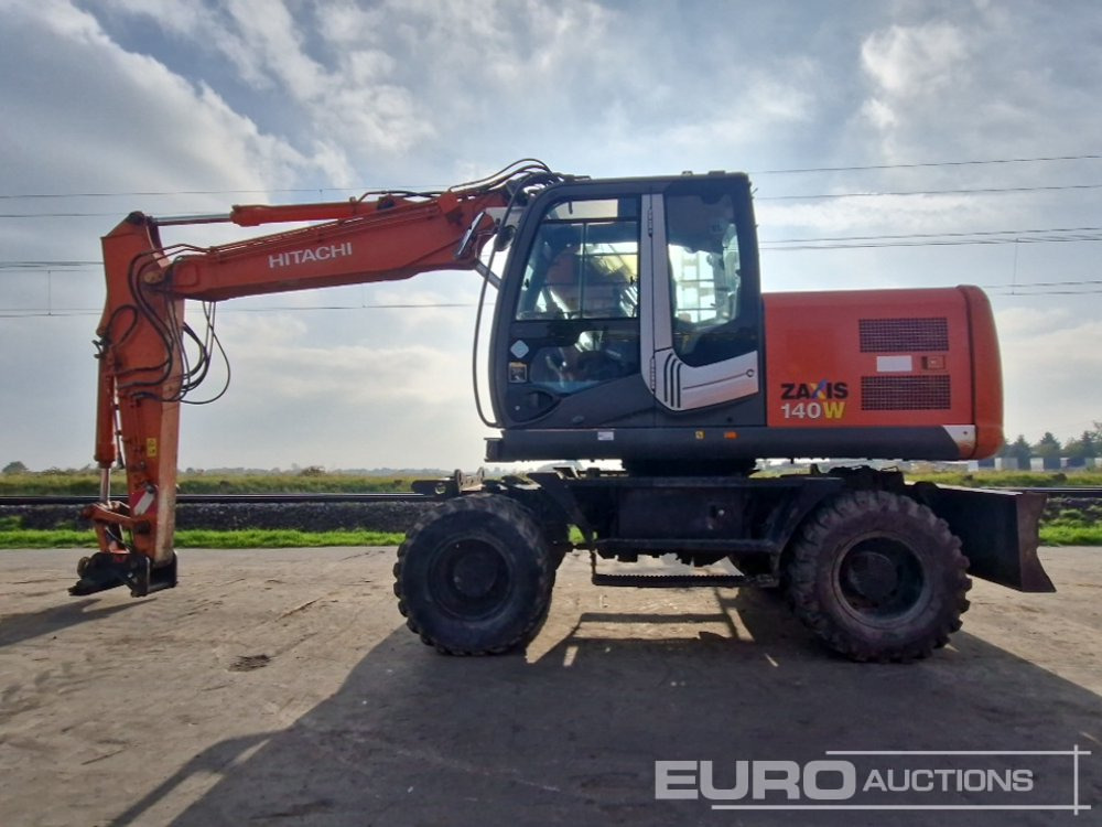 Hitachi ZX140W-3 - Grävmaskin på däck: bild 2 Hitachi ZX140W-3 - Grävmaskin på däck: bild 2