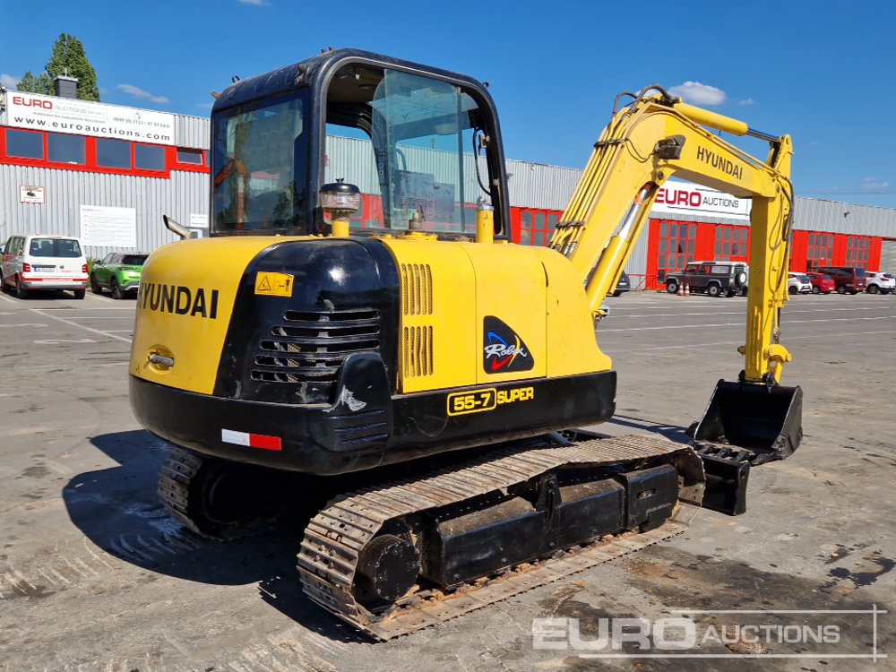 Hyundai R55-7 - Minigrävmaskin: bild 5 Hyundai R55-7 - Minigrävmaskin: bild 5