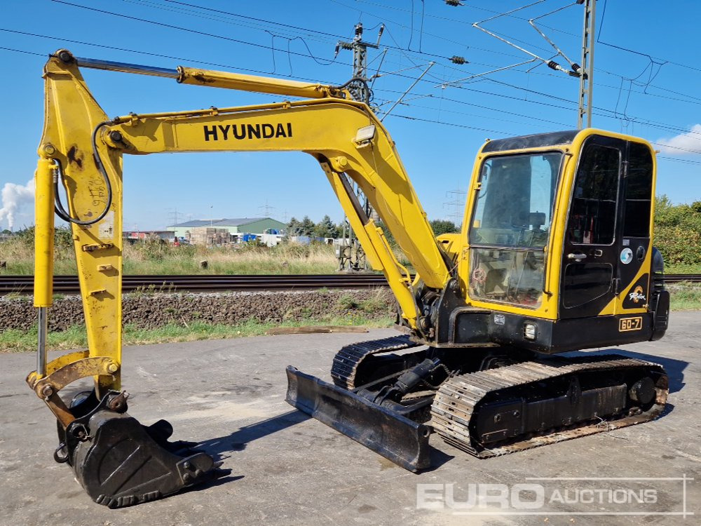 Hyundai R60-7 - Minigrävmaskin: bild 1 Hyundai R60-7 - Minigrävmaskin: bild 1