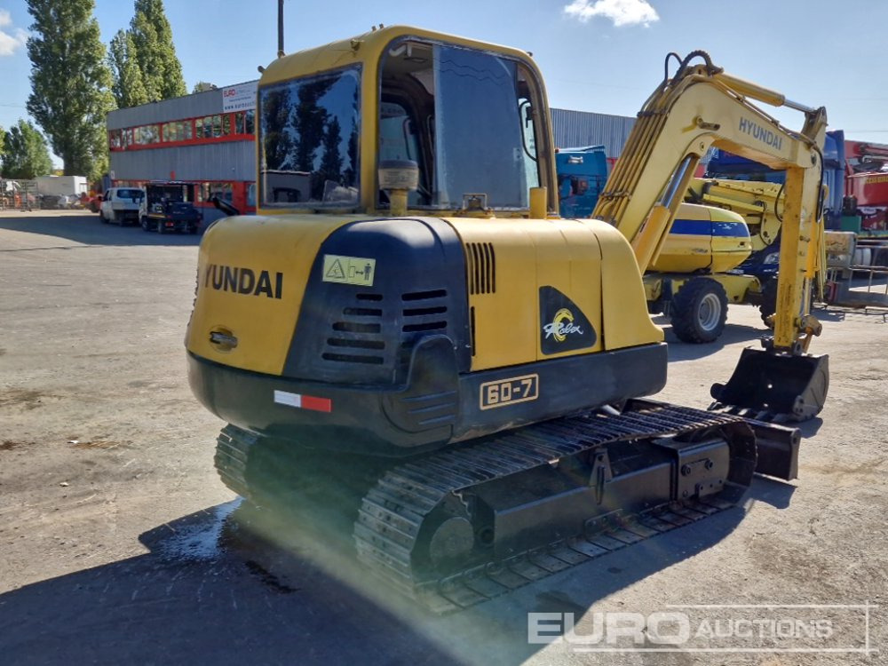 Hyundai R60-7 - Minigrävmaskin: bild 5 Hyundai R60-7 - Minigrävmaskin: bild 5