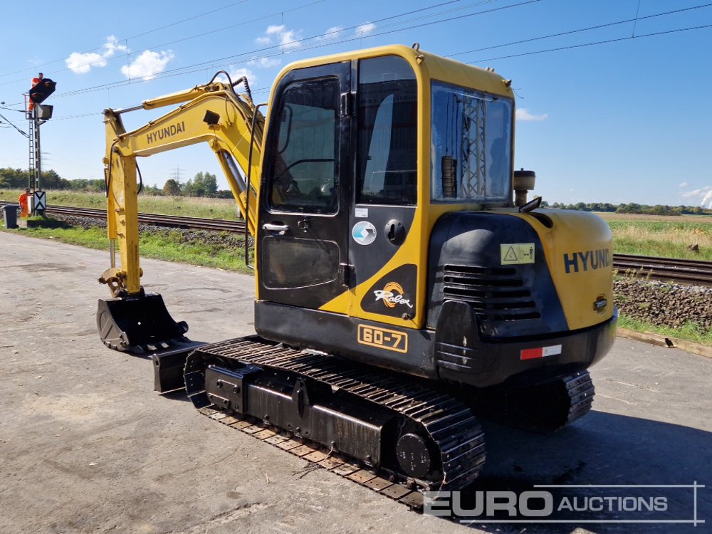 Hyundai R60-7 - Minigrävmaskin: bild 3 Hyundai R60-7 - Minigrävmaskin: bild 3