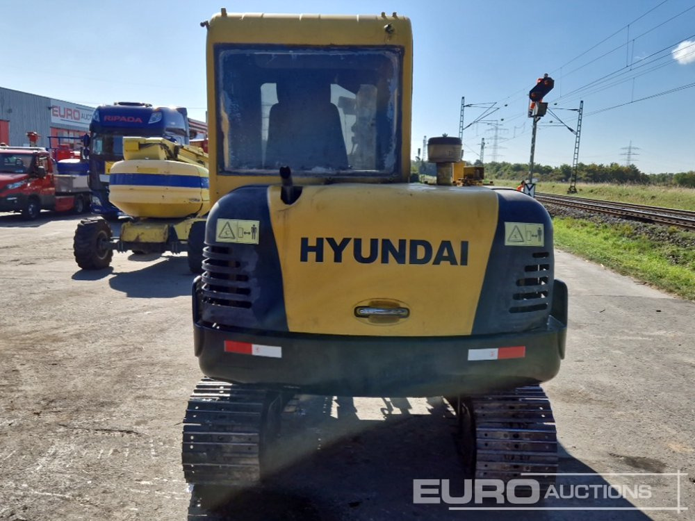 Hyundai R60-7 - Minigrävmaskin: bild 4 Hyundai R60-7 - Minigrävmaskin: bild 4