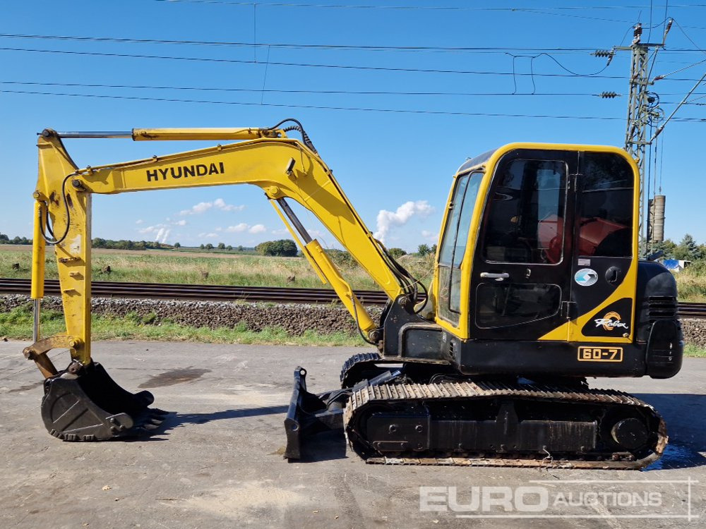 Hyundai R60-7 - Minigrävmaskin: bild 2 Hyundai R60-7 - Minigrävmaskin: bild 2
