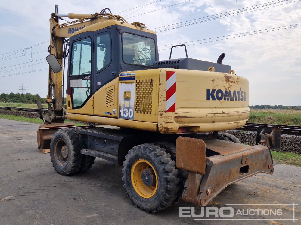Komatsu PW130-7K - Grävmaskin på däck: bild 3 Komatsu PW130-7K - Grävmaskin på däck: bild 3