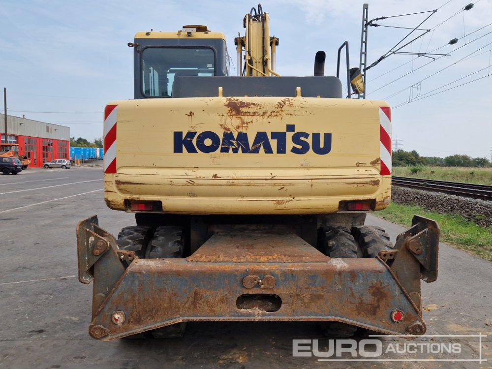 Komatsu PW130-7K - Grävmaskin på däck: bild 4 Komatsu PW130-7K - Grävmaskin på däck: bild 4