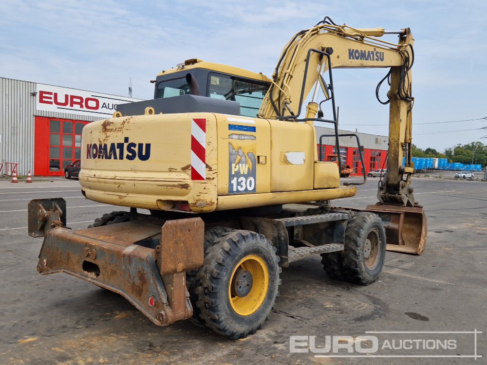 Komatsu PW130-7K - Grävmaskin på däck: bild 5 Komatsu PW130-7K - Grävmaskin på däck: bild 5
