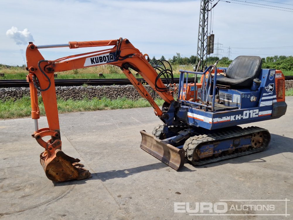 Kubota KH-012 - Minigrävmaskin: bild 1 Kubota KH-012 - Minigrävmaskin: bild 1
