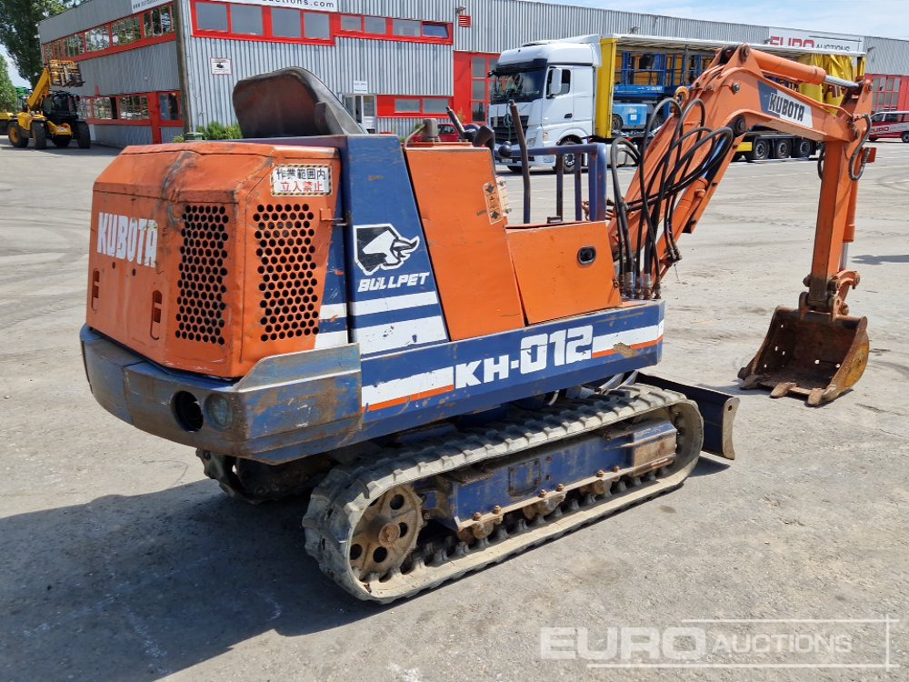 Kubota KH-012 - Minigrävmaskin: bild 4 Kubota KH-012 - Minigrävmaskin: bild 4