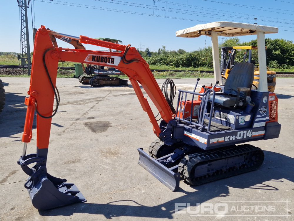 Kubota KH-014 - Minigrävmaskin: bild 1 Kubota KH-014 - Minigrävmaskin: bild 1
