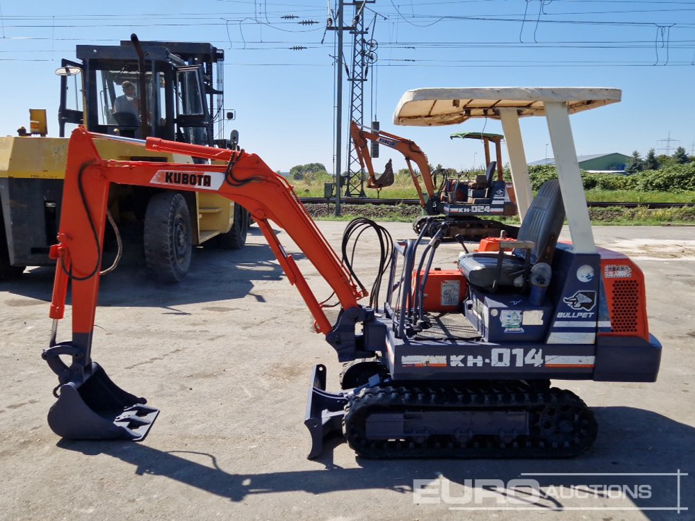 Kubota KH-014 - Minigrävmaskin: bild 2 Kubota KH-014 - Minigrävmaskin: bild 2