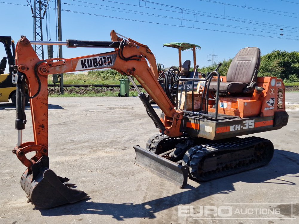 Kubota KH-35 - Minigrävmaskin: bild 1 Kubota KH-35 - Minigrävmaskin: bild 1