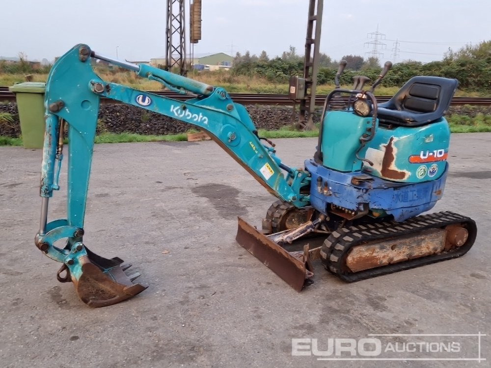Kubota U-10 - Minigrävmaskin: bild 1 Kubota U-10 - Minigrävmaskin: bild 1