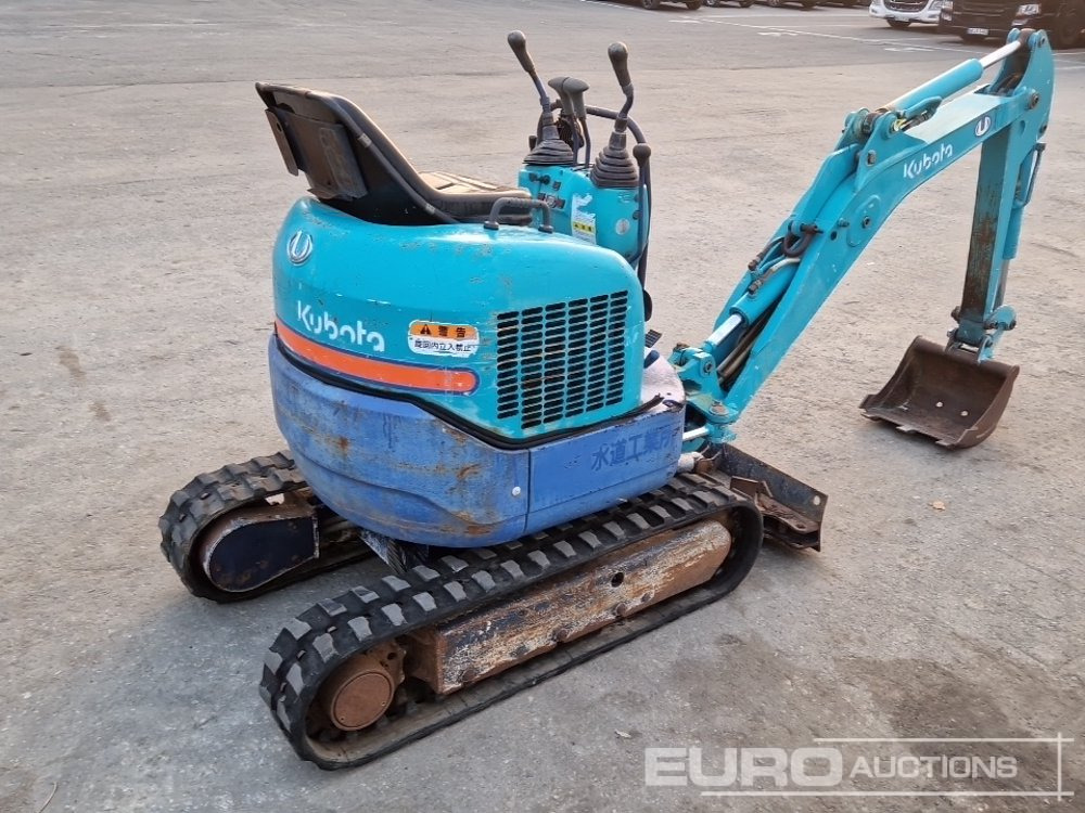 Kubota U-10 - Minigrävmaskin: bild 4 Kubota U-10 - Minigrävmaskin: bild 4