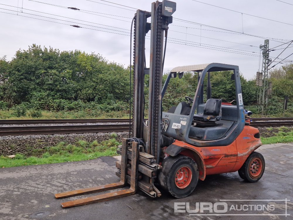 Linde H45T-600 - Motviktstruck: bild 1 Linde H45T-600 - Motviktstruck: bild 1