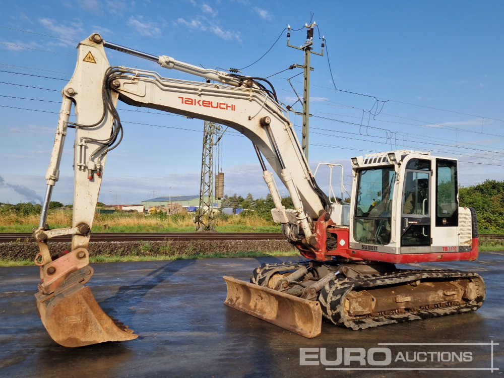Takeuchi TB1140 - Bandgrävare: bild 1 Takeuchi TB1140 - Bandgrävare: bild 1