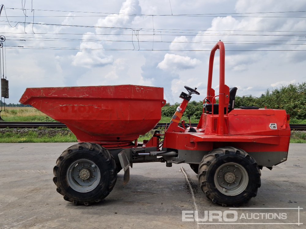 Terex 6 Ton Swivel Skip Dumper, Roll Bar - Minitippbil: bild 3 Terex 6 Ton Swivel Skip Dumper, Roll Bar - Minitippbil: bild 3