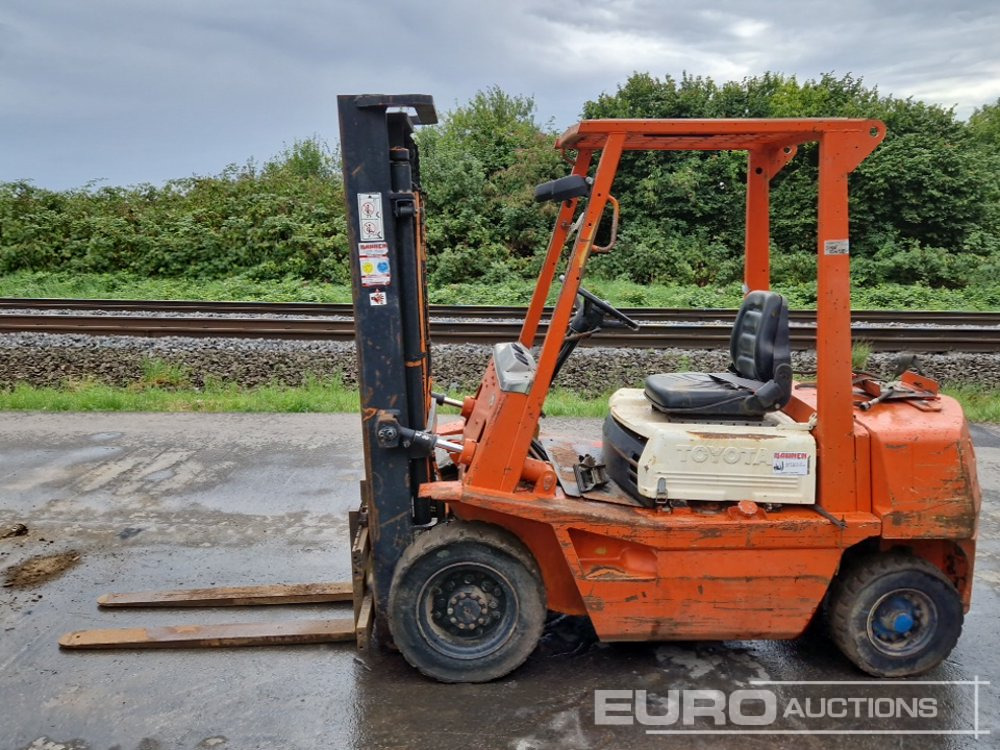 Toyota 4FG25 - Gasoltruck: bild 2 Toyota 4FG25 - Gasoltruck: bild 2