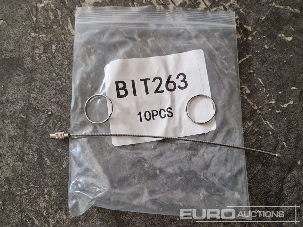 Entreprenadutrustning Unused 10Pcs Machine Key Set: bild 6
