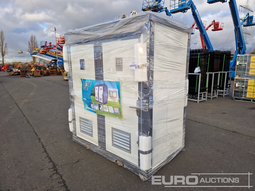 Unused 2024 Portable Toilet, Double,L1300 x W2160 x H2360mm - Container hus: bild 1 Unused 2024 Portable Toilet, Double,L1300 x W2160 x H2360mm - Container hus: bild 1
