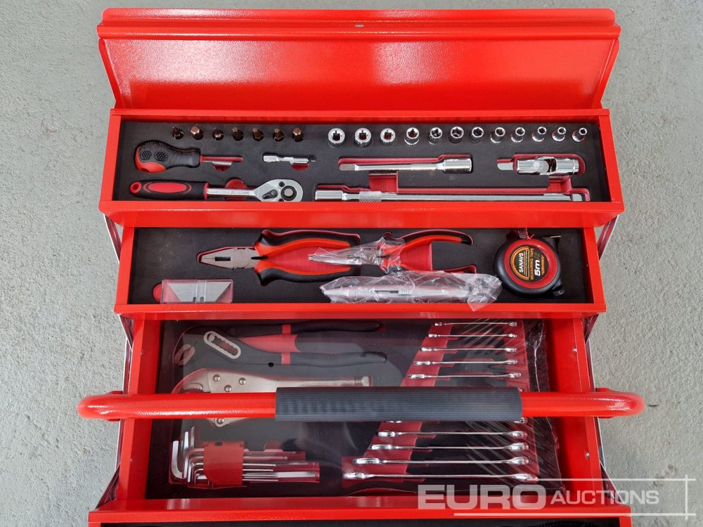 Unused North Tools Tool Box, 85Pcs. Tools - Entreprenadutrustning: bild 4 Unused North Tools Tool Box, 85Pcs. Tools - Entreprenadutrustning: bild 4