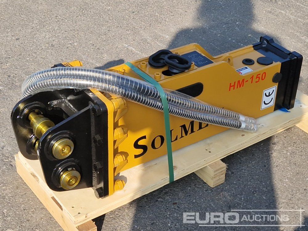 Unused Solmek HM-150 - Hydraulisk hammare: bild 4 Unused Solmek HM-150 - Hydraulisk hammare: bild 4