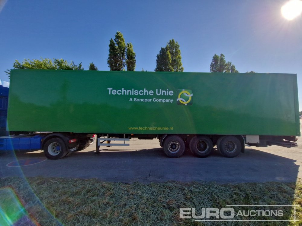 Van ECK PLY 3 Axle Trailer, Tail Lift, Electric Roll Door - Skåp semitrailer: bild 2 Van ECK PLY 3 Axle Trailer, Tail Lift, Electric Roll Door - Skåp semitrailer: bild 2