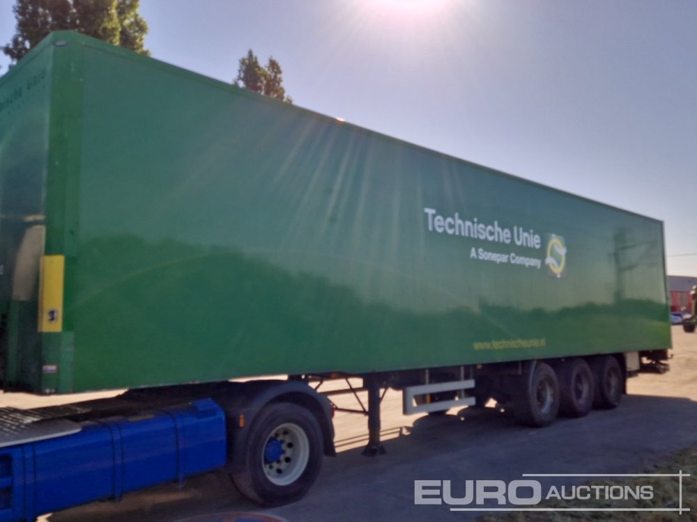 Van ECK PLY 3 Axle Trailer, Tail Lift, Electric Roll Door - Skåp semitrailer: bild 1 Van ECK PLY 3 Axle Trailer, Tail Lift, Electric Roll Door - Skåp semitrailer: bild 1