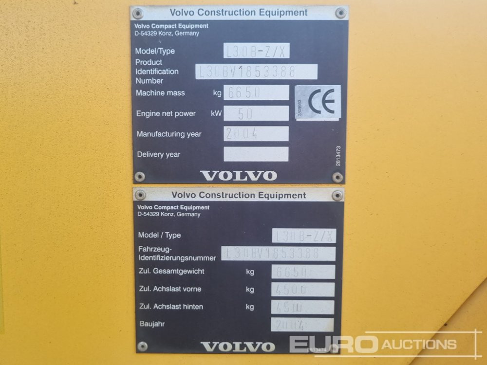 Hjullastare Volvo L30B-Z/X: bild 30