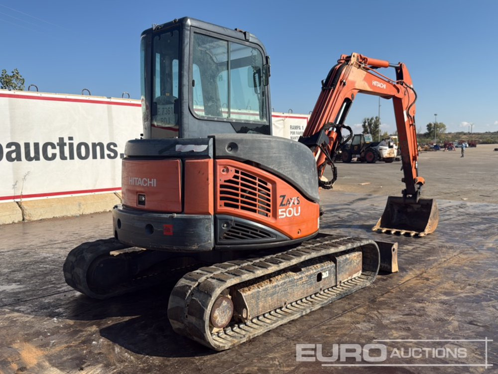2005 Hitachi ZX50U-2 - Minigrävmaskin: bild 5 2005 Hitachi ZX50U-2 - Minigrävmaskin: bild 5