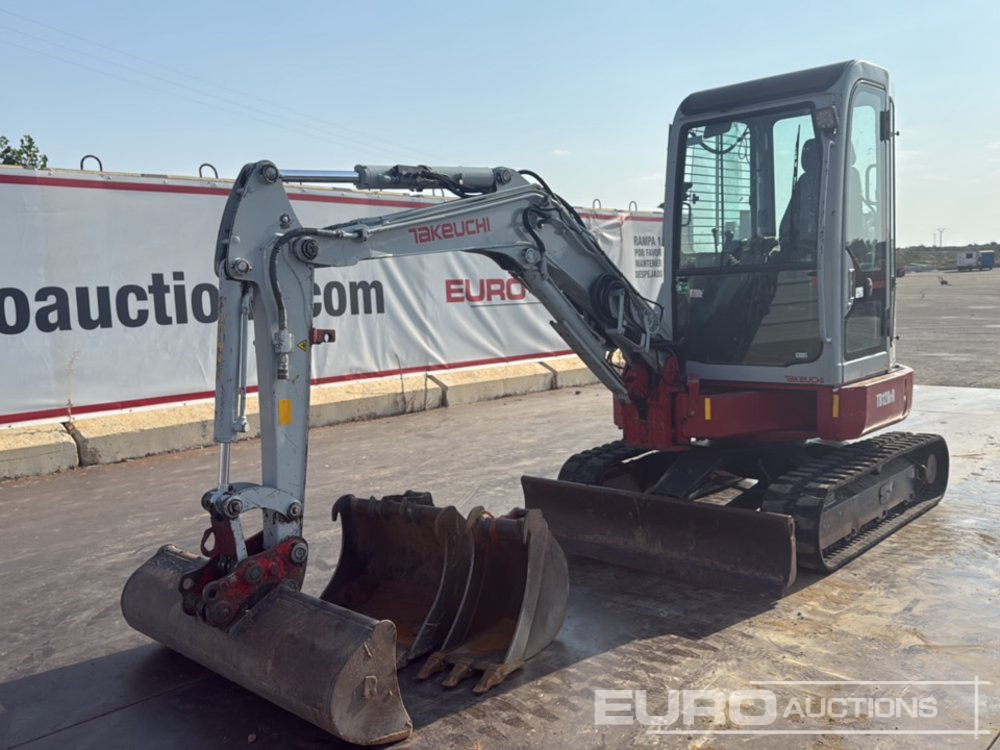 2010 Takeuchi TB128FR - Minigrävmaskin: bild 1 2010 Takeuchi TB128FR - Minigrävmaskin: bild 1