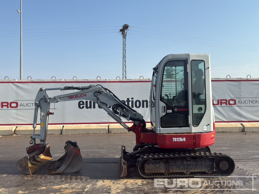 2010 Takeuchi TB128FR - Minigrävmaskin: bild 2 2010 Takeuchi TB128FR - Minigrävmaskin: bild 2