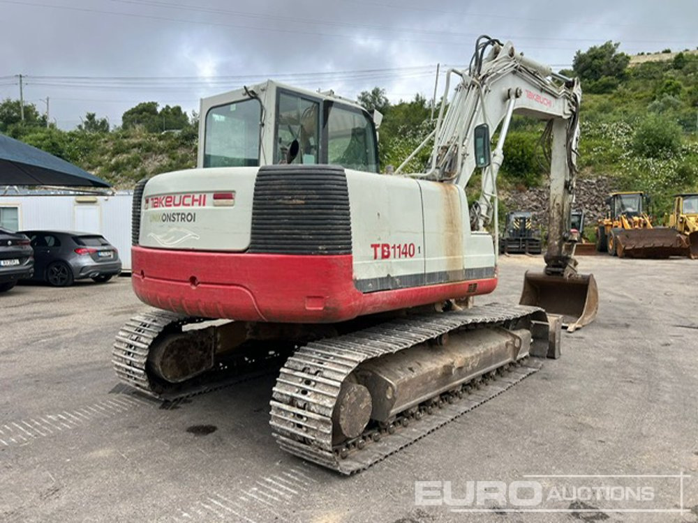 2011 Takeuchi TB1140 - Bandgrävare: bild 5 2011 Takeuchi TB1140 - Bandgrävare: bild 5