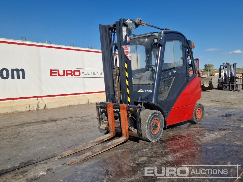 2013 Linde H35D - Motviktstruck: bild 1 2013 Linde H35D - Motviktstruck: bild 1