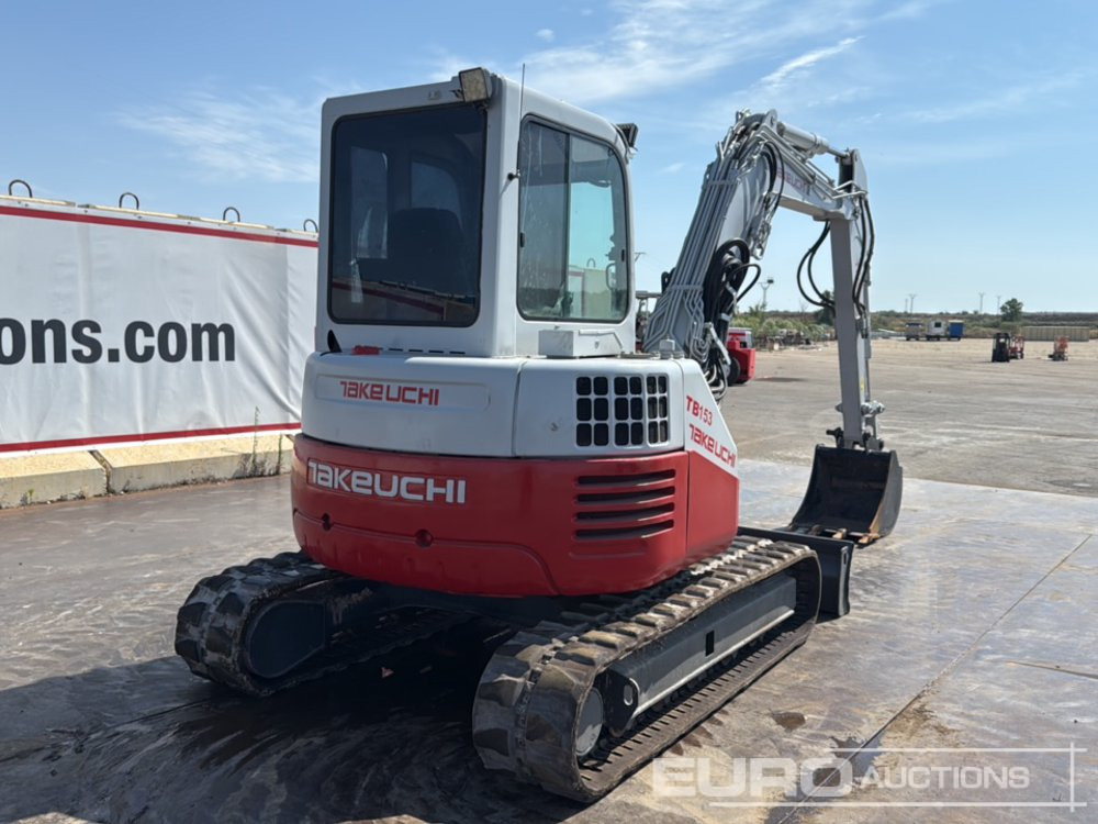 2015 Takeuchi TB153FR - Minigrävmaskin: bild 5 2015 Takeuchi TB153FR - Minigrävmaskin: bild 5