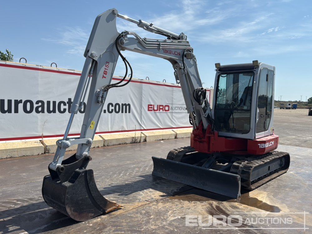 2015 Takeuchi TB153FR - Minigrävmaskin: bild 1 2015 Takeuchi TB153FR - Minigrävmaskin: bild 1