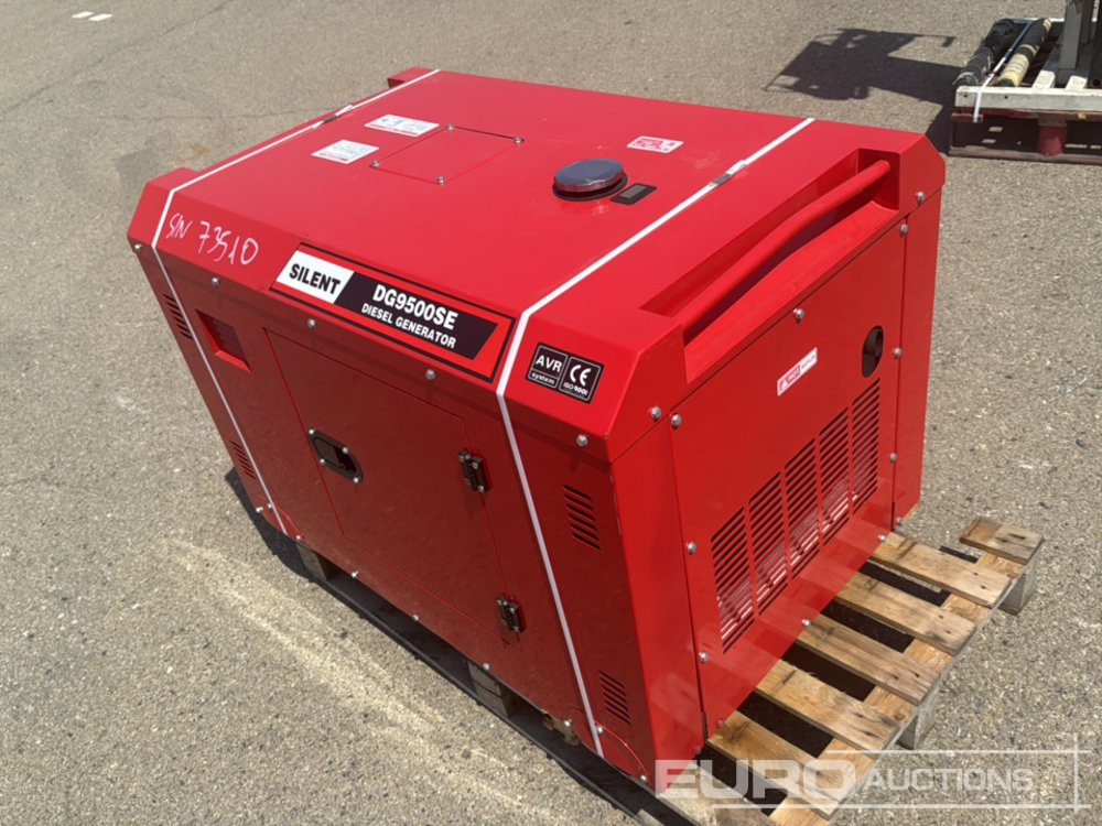 Bauer DG9500SE - Elgenerator: bild 1 Bauer DG9500SE - Elgenerator: bild 1