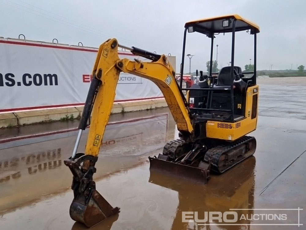 JCB 16C-1 - Minigrävmaskin: bild 1 JCB 16C-1 - Minigrävmaskin: bild 1
