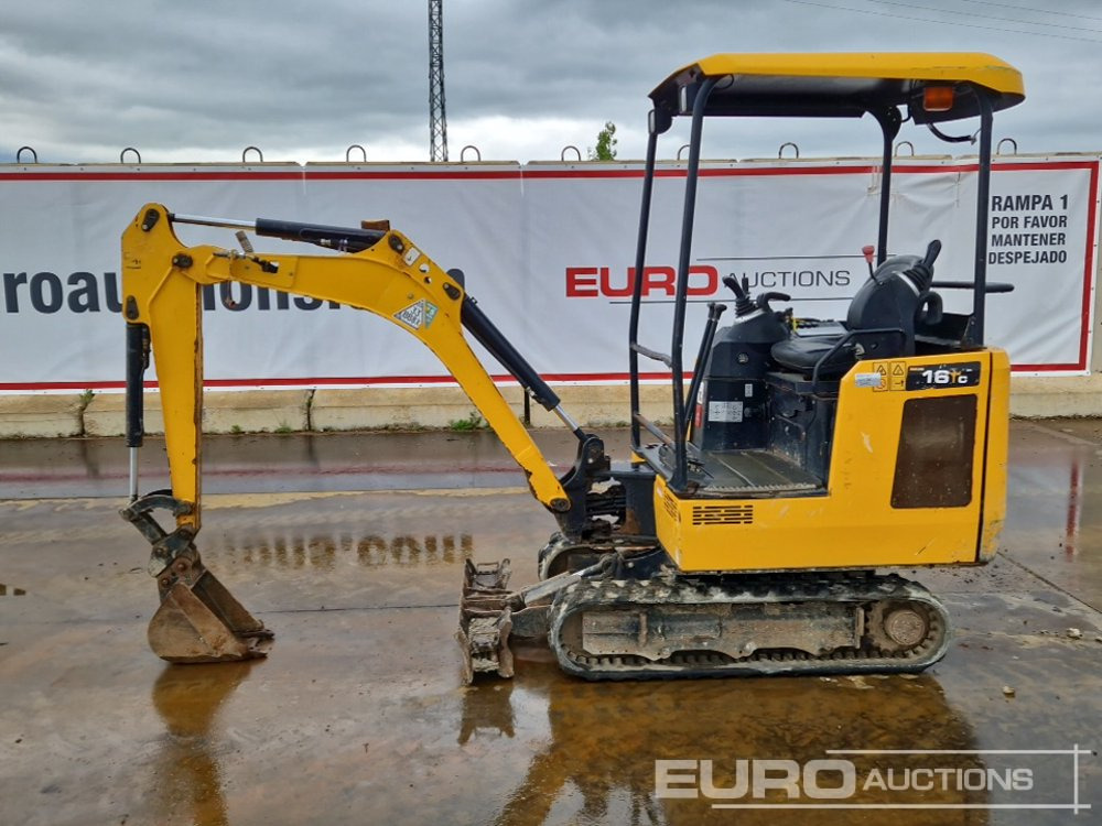 JCB 16C-1 - Minigrävmaskin: bild 2 JCB 16C-1 - Minigrävmaskin: bild 2