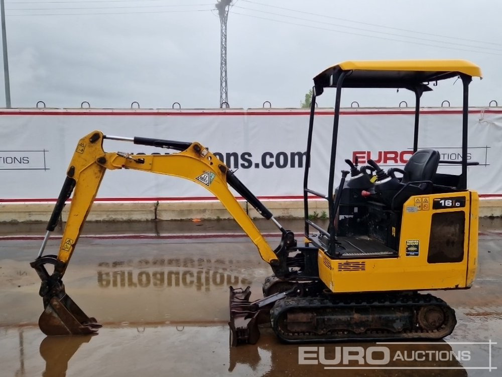 JCB 16C-1 - Minigrävmaskin: bild 2 JCB 16C-1 - Minigrävmaskin: bild 2