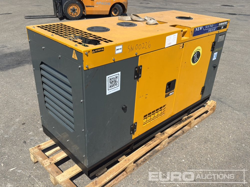 Kawakenki KK30-III-SSS - Elgenerator: bild 3 Kawakenki KK30-III-SSS - Elgenerator: bild 3