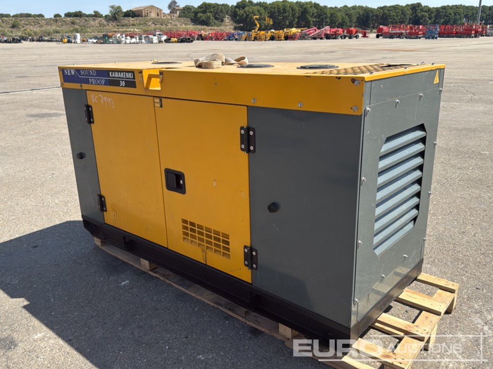 Kawakenki KK30-III-SSS - Elgenerator: bild 2 Kawakenki KK30-III-SSS - Elgenerator: bild 2