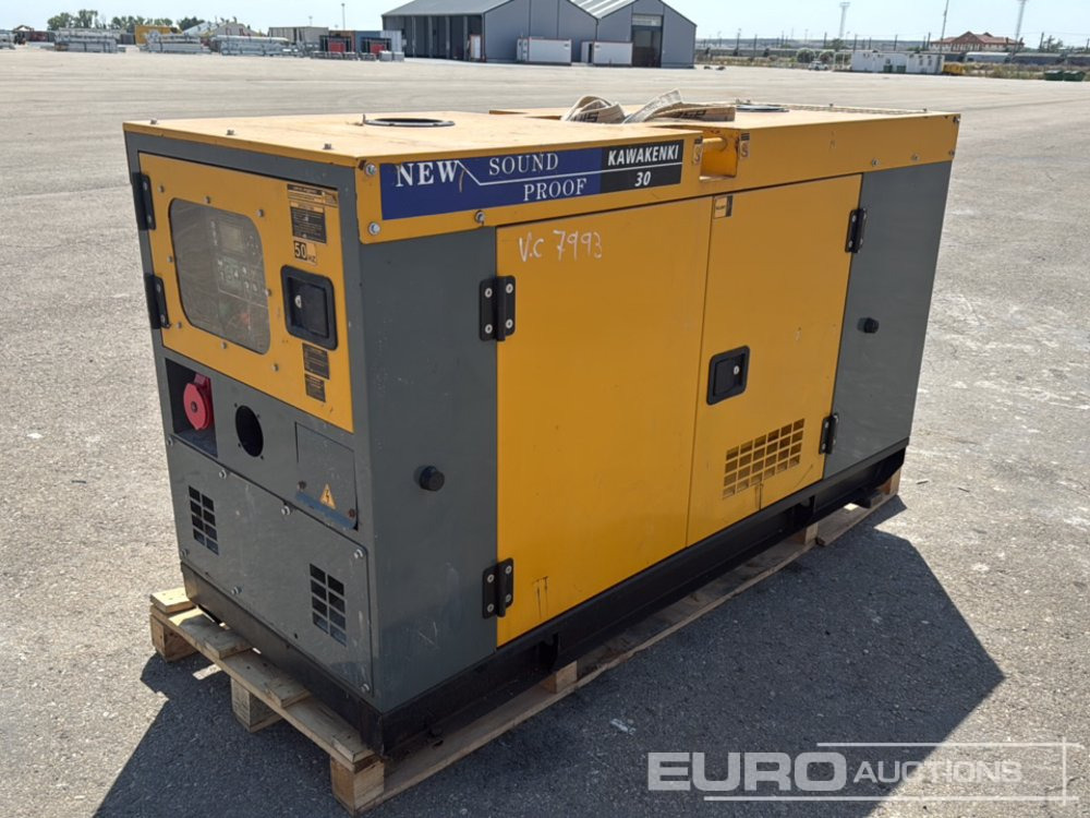 Kawakenki KK30-III-SSS - Elgenerator: bild 1 Kawakenki KK30-III-SSS - Elgenerator: bild 1