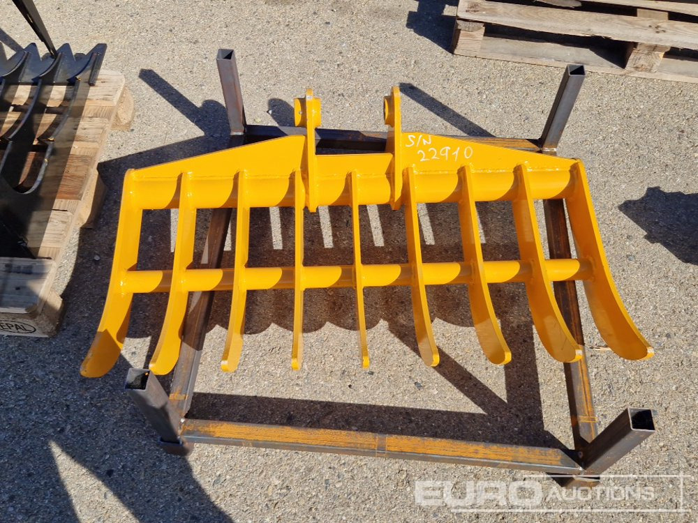 Unused 2025 Captok 44" Dense-Teeth Rake to suit CAT 3-5 Ton Excavator / Rastrillo para Excavadora CAT 3-5 Toneladas - Skopa: bild 5 Unused 2025 Captok 44" Dense-Teeth Rake to suit CAT 3-5 Ton Excavator / Rastrillo para Excavadora CAT 3-5 Toneladas - Skopa: bild 5