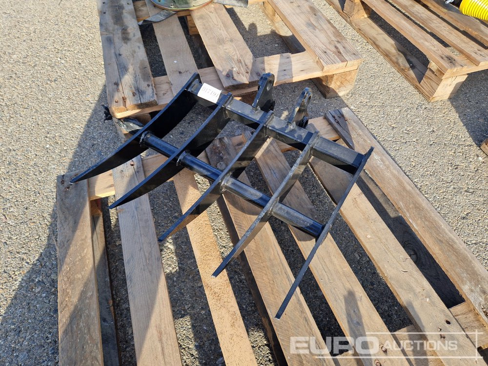 Unused 2025 Captok Rake to suit 1-2 Excavator / Rastrillo para Excavadora 1-2 Toneladas - Skopa: bild 2 Unused 2025 Captok Rake to suit 1-2 Excavator / Rastrillo para Excavadora 1-2 Toneladas - Skopa: bild 2