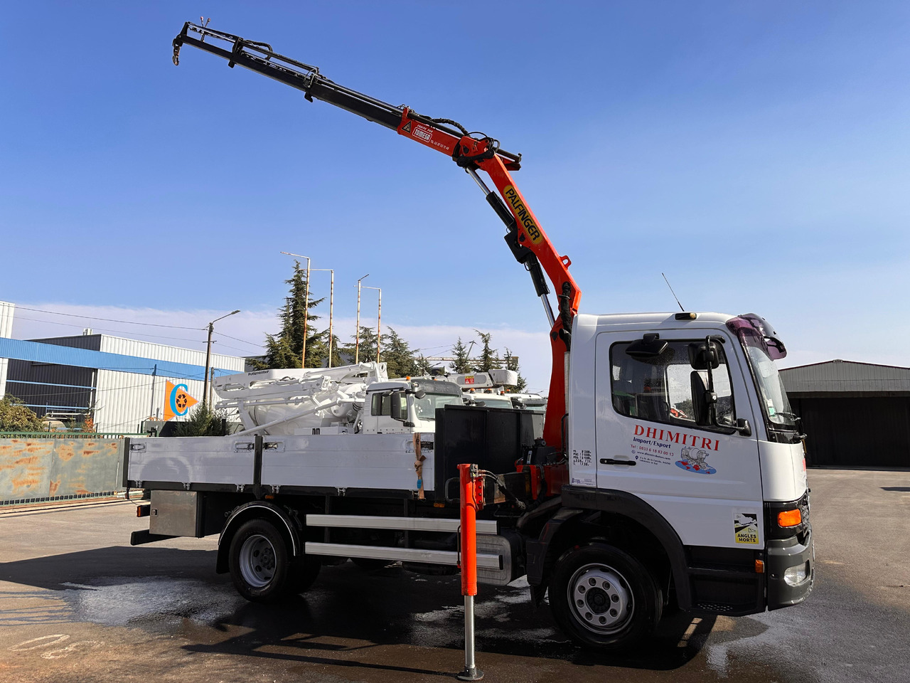 Camion bénne Mercedes Benz MP1 CR-092-BP - Tippbil lastbil, Kranbil: bild 3 Camion bénne Mercedes Benz MP1 CR-092-BP - Tippbil lastbil, Kranbil: bild 3