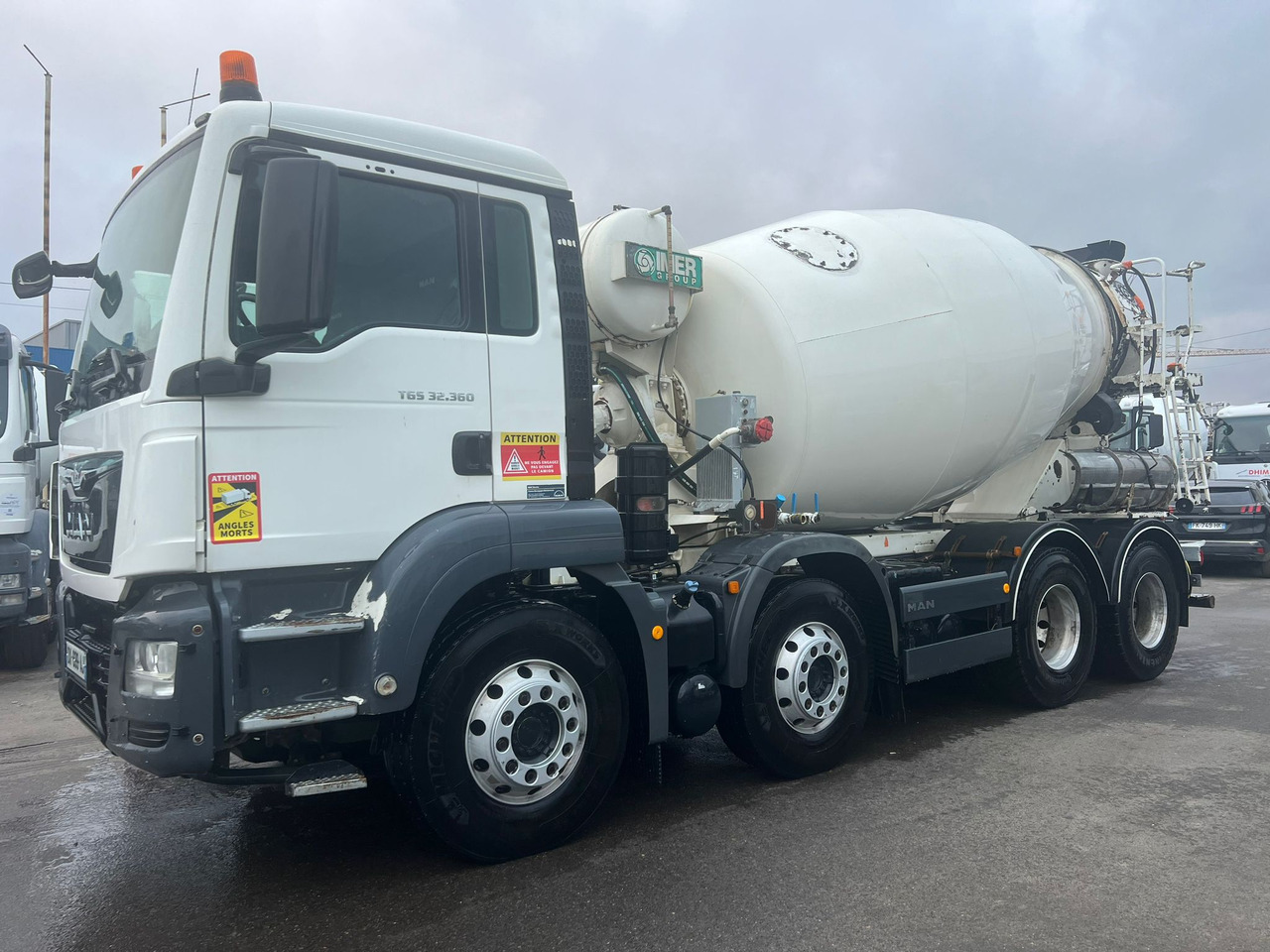 Camion béton MAN TGS 32.360 DX-699-AJ - Betongbil: bild 2 Camion béton MAN TGS 32.360 DX-699-AJ - Betongbil: bild 2