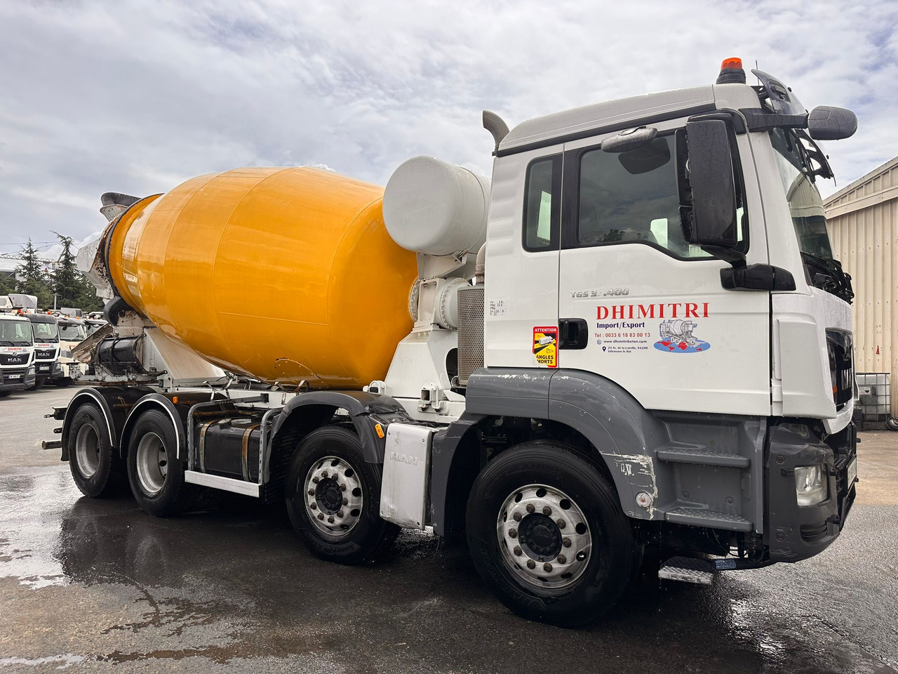 Camion béton MAN TGS 32.400 DY-502-CV - Betongbil: bild 3 Camion béton MAN TGS 32.400 DY-502-CV - Betongbil: bild 3