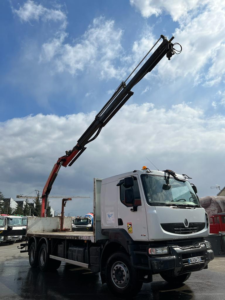 Camion grue Renault 410 AL-454-TS - Flakbil, Kranbil: bild 3 Camion grue Renault 410 AL-454-TS - Flakbil, Kranbil: bild 3