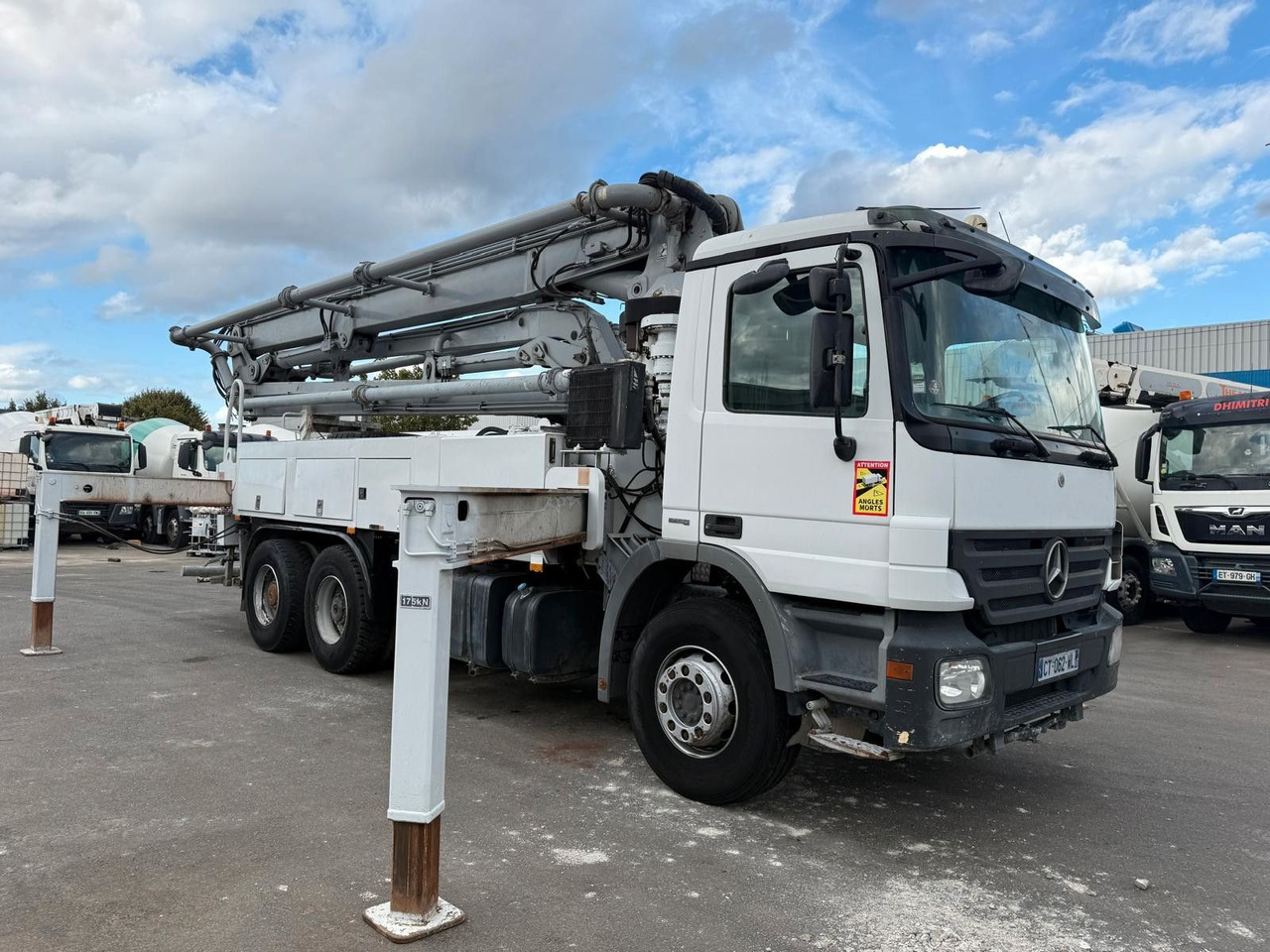 Mercedes-Benz Actros - Betongpump: bild 2 Mercedes-Benz Actros - Betongpump: bild 2
